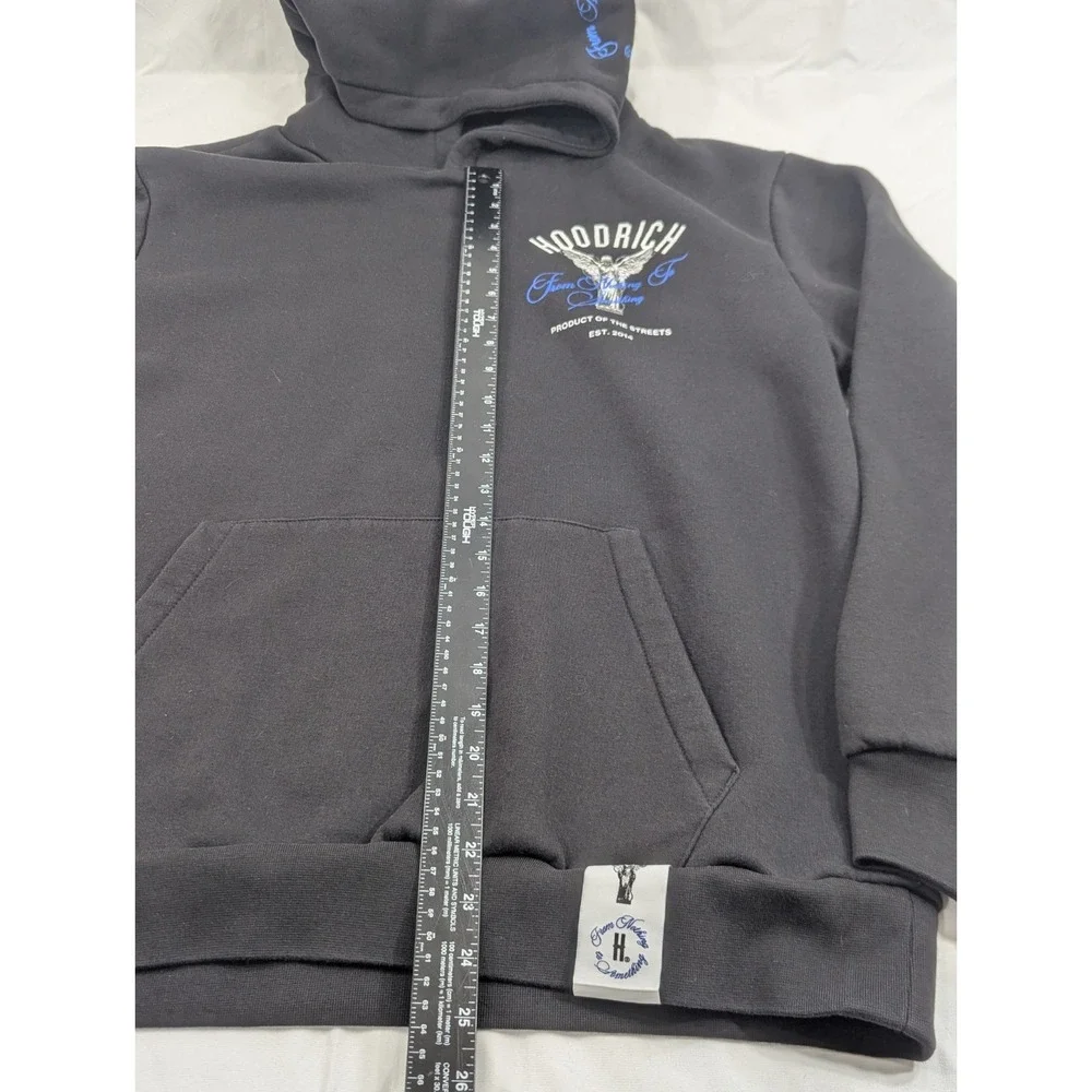 Hoodrich Product Of The‎ Streets From Nothing To Something Pullover Hoodie Large